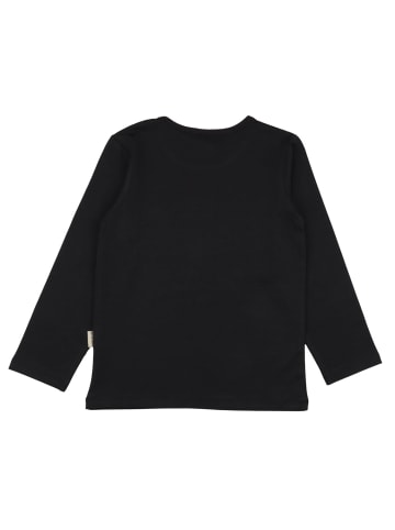 Walkiddy Langarmshirt Unifarben in Anthracite
