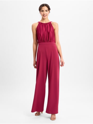 SWING Jumpsuit in himbeer