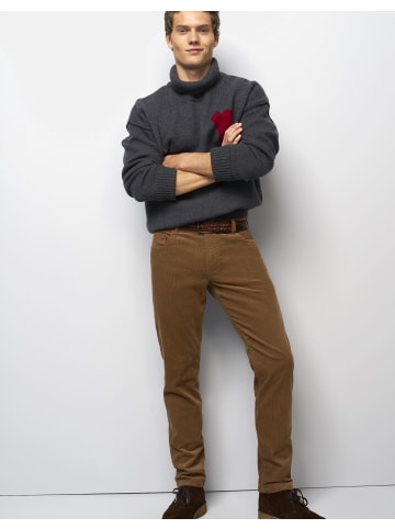 Meyer Chinohose M5 Five Pocket in camel