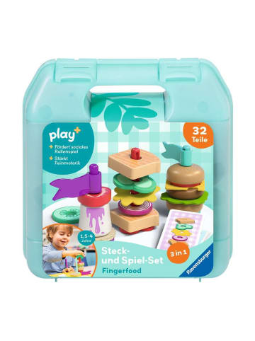 Ravensburger Ravensburger Steck- und Spiel-Set: Fingerfood in bunt