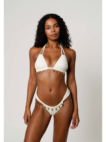 Moda Minx Bikinioberteil Gold Shells Double Strap in Coconut