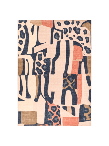 Beliani Kurzflor INHISAR in Bunt - (W) 140 x (L) 200 cm