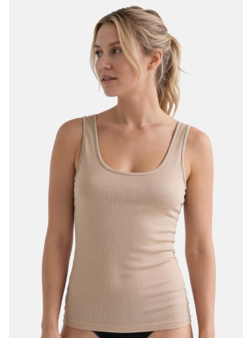 Nina von C. Unterhemd / Top Motion in Beige / dunkelblau