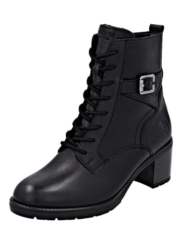 remonte Stiefelette in Schwarz/Schwarz