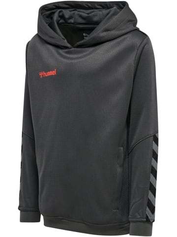 Hummel Kapuzenpullover Hmlauthentic Kinder in ASPHALT