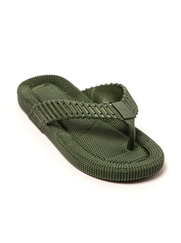 Brasileras Zehentrenner "Sandito" in Militärgrün