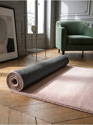 KADIMA DESIGN Läufer Uni rutschhemmend weich wohnlich Wohnzimmer Schlafzimmer
