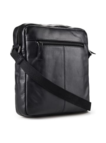 Bench Umhängetasche Leder 24 cm in schwarz