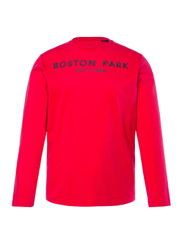 Boston Park Kurzarm T-Shirt in apfelrot
