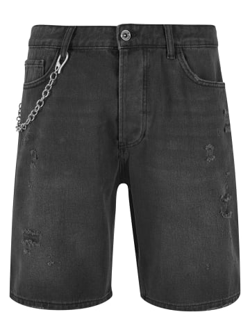 2Y Jeans-Shorts in black