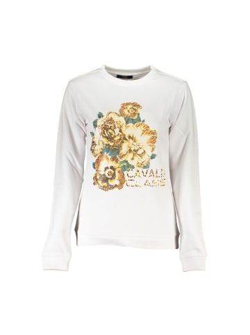 cavalli CLASS Grau Weiß Baumwolle Pullover