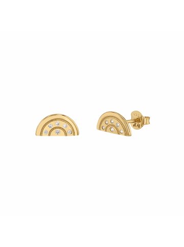 Noelani Ohrstecker Silber 925, gelbvergoldet in Gold