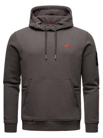 STONE HARBOUR Hoodie Ty Trey in Dark Grey