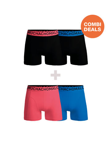 Muchachomalo 4er-Set: Boxershort in Mehrfarbig - für Herren