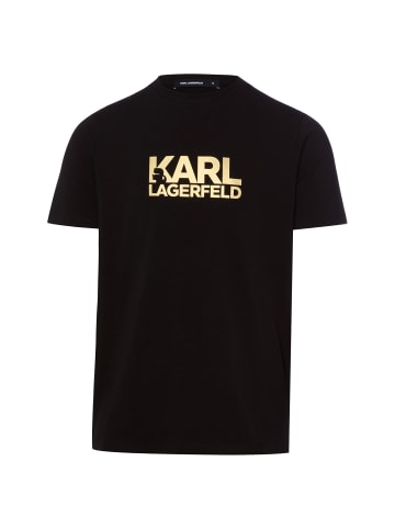 Karl Lagerfeld T-Shirt in schwarz gold