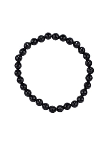 Marco Schreier Mineralien Nonbook - Armband, Schörl facettiert, Kugeln 6mm