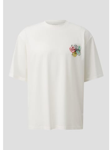 QS T-Shirt in 03D0_creme