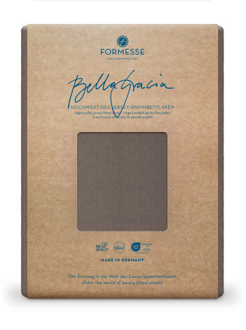 Formesse Spannbettlaken Bella Gracia in Trüffel