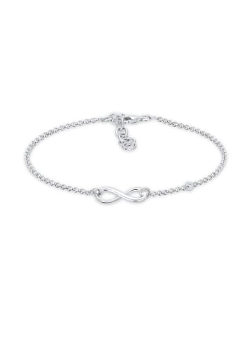 Elli DIAMONDS  Armband 925 Sterling Silber Infinity in Silber