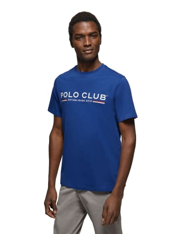 Polo Club T-Shirt in Royal Blau