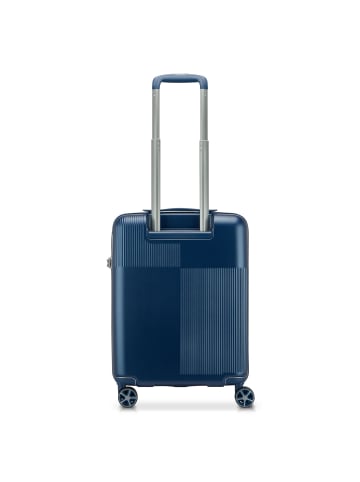 Roncato Airglam 4 Rollen Kabinentrolley S 55 cm mit Dehnfalte in blu notte