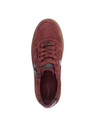 Tamaris WIDE FIT Sneaker in MERLOT