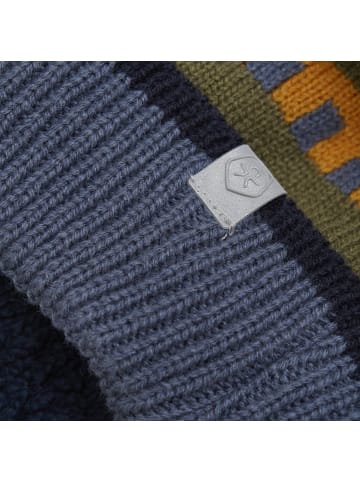 Color Kids BEANIEW. PATTERN in Indigo