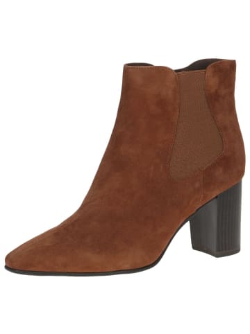 Caprice Stiefelette in COGNAC SUEDE