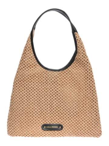 Carla Ferreri Strandtasche in Schwarz