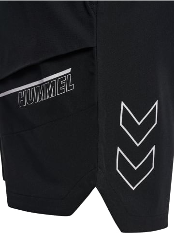 Hummel Hummel Kurze Hose Hmlcourt Paddeltennis Herren Atmungsaktiv Schnelltrocknend in BLACK