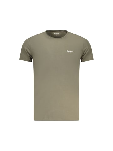 Pepe Jeans Grünes Baumwoll-T-Shirt
