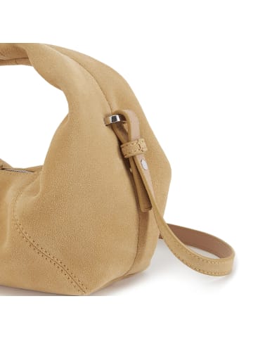 Les Visionnaires Greta Mini Icon Handtasche Leder 23 cm in soft tan
