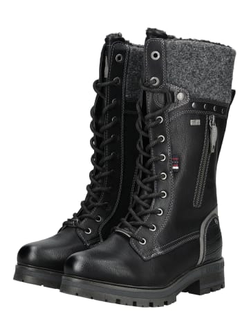 Mustang Stiefelette in Schwarz