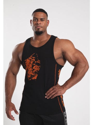 Gorilla Wear Monterey Tanktop – Schwarz/Orange
