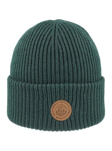 Eisglut Strickmütze in grün