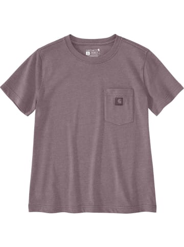 CARHARTT  Shirt "Irvine Relaxed T-Shirt" in Lila