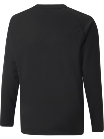 Puma Pullover "TeamLIGA Training Sweat Jr" in Schwarz