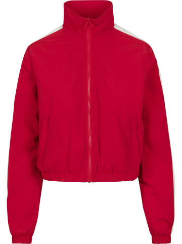 Urban Classics Track Jackets in red/wht