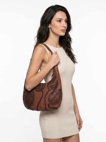 Samantha Look Shopper echt Leder in cognac