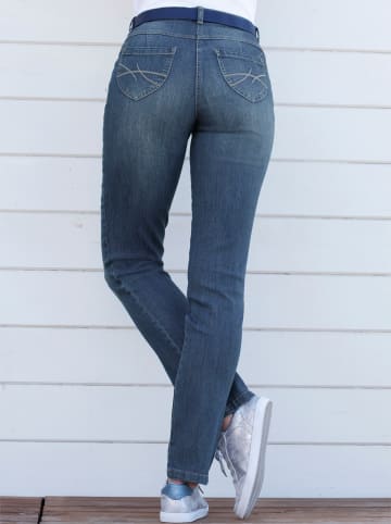 WITT WEIDEN Jeans in blue-stone-washed
