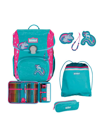 Scout Neo Exklusiv Superflash Extreme Schulranzen-Set 4-teilig in Unicorn