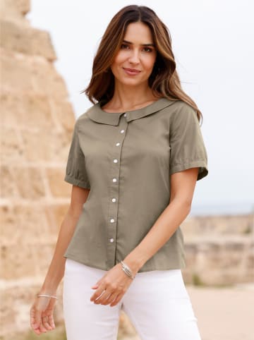 Sieh an! Bluse in khaki