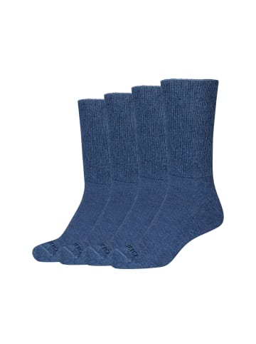 camano Diabetikersocken 4er Pack comfort in denim melange