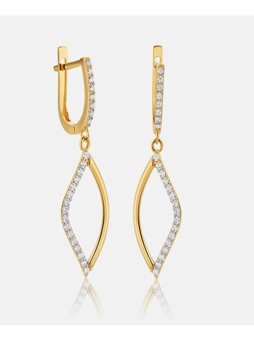 Diamant L'éternel Ohrringe aus 585 Gelbgold