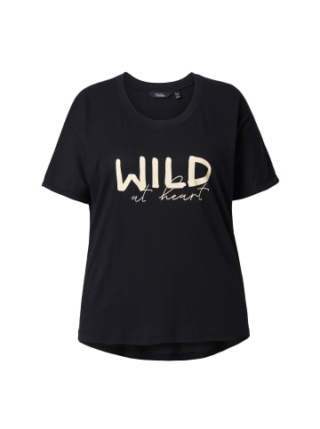 Ulla Popken Shirt in schwarz