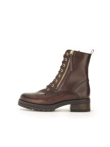 Gabor Comfort Biker Boots in braun