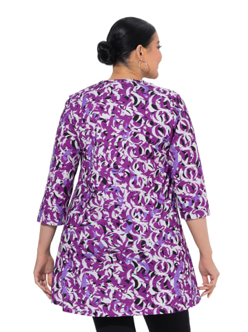 Ulla Popken Longshirt in lila