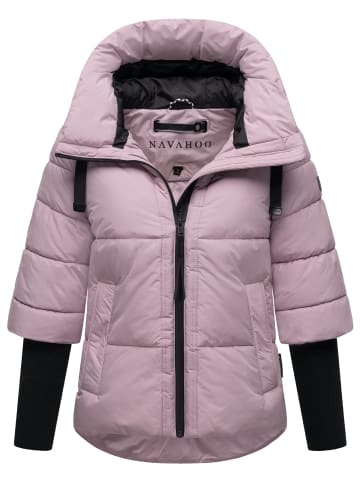 Navahoo Steppjacke Lotusherz XIV in Lilac Rose