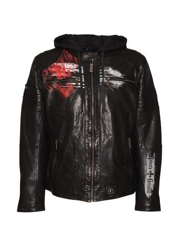 Roberto Geissini Zenon Lederjacke Schwarz
