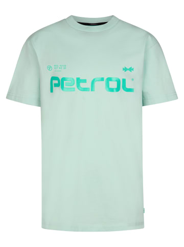 Petrol Industries T-Shirt mit Rückenprint Viento in Grün